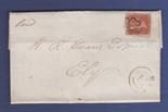 Cambridgeshire - 1844 London/Ely  1841 Penny Red, fine 3 Margin SG8 with MX - re payment of £2000