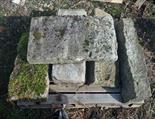 FIVE EARLY GRANITE WINDOW LINTELS, 
approx 39in (99cm). (5)