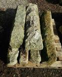 SIX EARLY GRANITE LINTELS,
various sizes, the largest, 44in (109cm) long. (6)