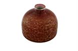 A CHINESE BEEHIVE WATER POT, 
"Taibo Zun," Kangxi, six-character mark, decorated with peach