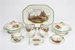 A FINE ONE HUNDRED AND EIGHTY PIECE COPELAND SPODE PART DINNER AND BREAKFAST SERVICE, 
each piece