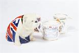 A MISCELLANEOUS COLLECTION OF ENGLISH ROYAL COMMEMORATIVE WARE, 
comprising porcelain mugs, a