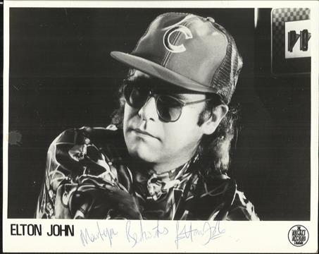 elton john baseball cap