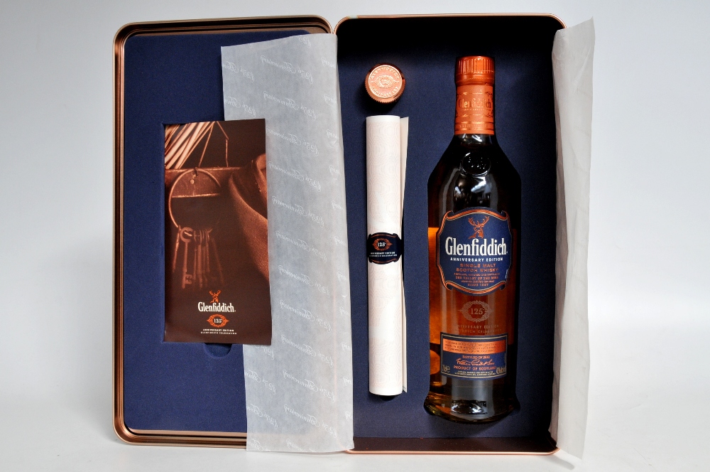 GLENFIDDICH 125TH ANNIVERSARY EDITION 1 bottle Glenfiddich 125th