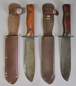 A Wilkinson Sword type-D survival knife, 18cm blade, stamped with