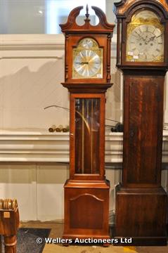 A Contemporary Grandfather Clock By Howard Miller Model 610 502 Tempus Fugit