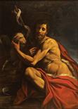 ludovico lana ( attr. ) 1597-1646 St. John the Baptist oil on canvas 130 x 94,5 cm