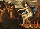 Gian francesco guerrieri da fossombrone 1589-1656 anfitrite on chariot oil on canvas 180 x 120 cm