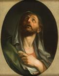 Marco Benefial ( attr. ) 1684-1764 Oval with male bust oil on canvas 56,5 x 75 cm This valuable