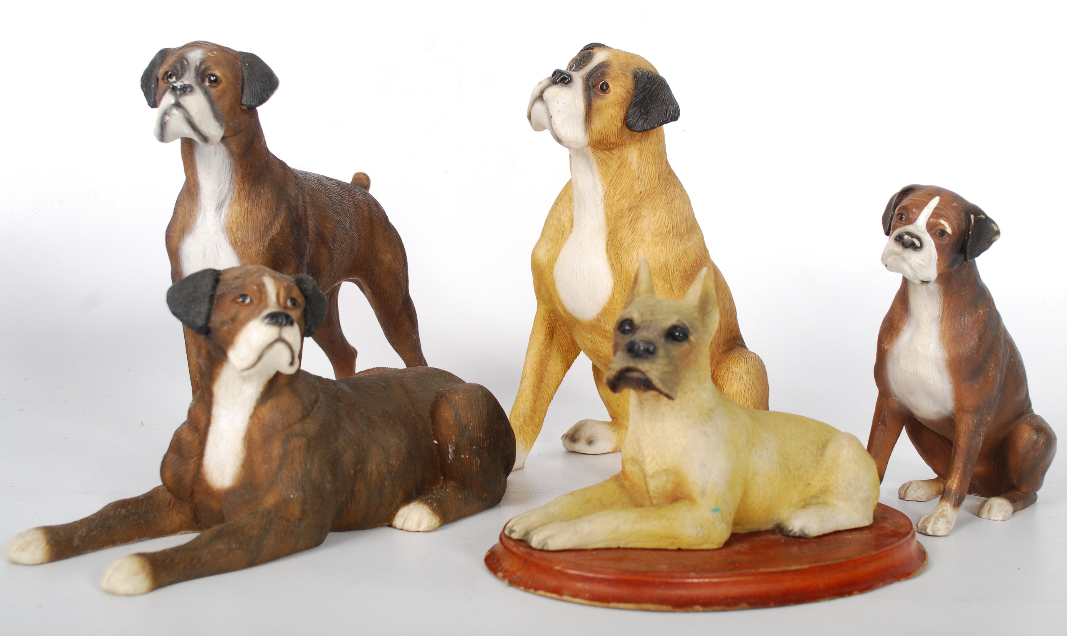 boxer dog figurines collectables