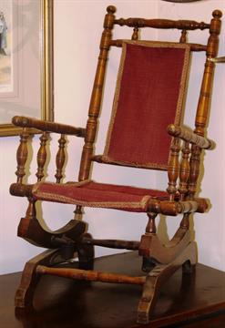 sleigh rocking chair
