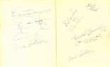 OLYMPIC GAMES 1960: A good autograph album containing over 25 signatures by various athletes who