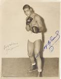 LOUIS JOE: (1914-1981) American Boxer, World Heavyweight Champion 1937-49. Vintage signed 3 x 5