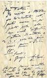 DUSE ELEONORA: (1858-1924) Italian Actress. A.L.S., E Duse, one page, 8vo, n.p., n.d., to