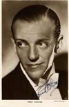 ASTAIRE FRED: (1899-1987) American Actor & Dancer, Academy Award winner. Vintage signed sepia