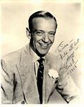 ASTAIRE FRED: (1899-1987) American Actor & Dancer, Academy Award winner. Vintage signed and