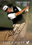 GOLF: Selection of signed pieces, cards, postcard photographs and slightly larger, 8 x 10s, a few