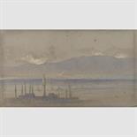 GASPARD LE MARCHANT TUPPER (BRITISH, 1826-1906) SMYRNA (ISMIR) additional sketch of a horse drawn