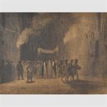CHARLES THEODORE FRERE (FRENCH, 1814-1888) A WEDDING IN CAIRO signed, inscribed with title and