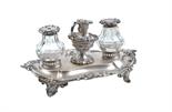 CALAMAIO IN ARGENTO città di Sheffield, Regina Vittoria 1854 orafo Henry Wilkinson & Co., costituito