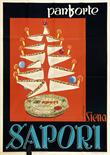 Sapori Autore non identificato - Litografia - 1955 - I.G.A.P., Roma - cm. 140x100 - QualitÃ : B-.