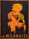 La Milanaise John Onwy - Litografia su cartoncino - 1930 ca - Senza indicazione dello stampatore -