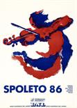 Spoleto `86 Armando Testa - Offset - 1986 - Senza indicazione dello stampatore - cm. 99x70 - QualitÃ