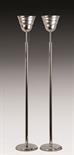 Coppia di lampade da pavimento in metallo. Stile Art DÃ©co Altezza cm. 177 Starting Price: €200