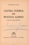 Autografi Gotta, Salvator (1887-1980). Firma autografa del romanziere piemontese in matita blu su