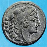 Monete della Magna Grecia Luceria - Triente databile al periodo 268-217 a.C. Non comune e di buona