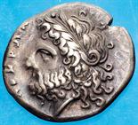 Monete della Magna Grecia Lokroi Epizephyrioi - Statere databile al periodo 332-326 a.C. Rara -