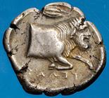 Monete della Magna Grecia Gela - Tetradramma databile al periodo 415-405 a.C. Molto rara Starting