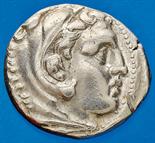 Monete Greche Macedonia - Alessandro III (336-323 a.C.) - Tetradramma postumo databile al periodo
