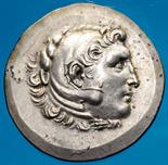 Monete Greche Macedonia - Alessandro III (336-323 a.C.) - Tetradramma postumoe databile al periodo