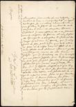 La Valette d’Epernon, Louis (1593-1639).  Lettera con firma autografa dell’Arcivescovo di Tolosa,