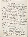 Collezione di autografi.  Piccola ma interessante collezione di lettere autografe relativa