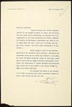 Blasetti, Alessandro (1900-1987).  Lettera dattiloscritta firmata dal regista in data ‘Roma 19