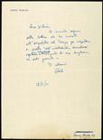 Rossellini, Roberto (1906-1977).  Lettera autografa firmata e datata ‘18/2/51’ del regista