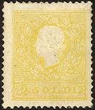 Lombardo Veneto II emissione - II tipo  1859 2 s. giallo - Unito 10 s. bruno I tipo - Certificati