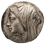 Siracusa - Gerone II (274-216 a.C.) - 16 Litre Fronte: testa velata e diademata di Filistide a
