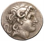 Lisimaco (323-281 a.C.) - Tetradramma databile al periodo 297-281 a.C. Zecca: Pergamo - Fronte: