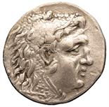 Alessandro III (336-323 a.C. - Tetradramma posteriore databile al periodo 125-70 a.C. Zecca: Odessus
