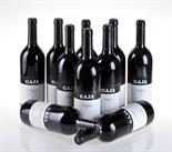 ? Darmagi, Gaja Langhe 1997 (6 bts) Collo inferiore, etichette lievemente strappate e scolorite.