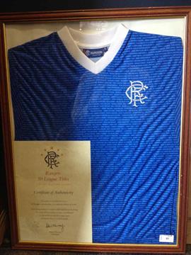 rangers limited edition shirt