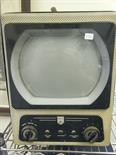 Vintage portable television, by Ekco, 8" screen model Ekco Bison, type TMV.272 housed in a simulated