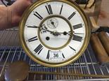 Vienna Regulator clock movements 19c 8 day un-marked timepiece striking movement complete with