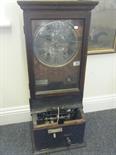 The Time recorder clock made by the National Time Recorder Company Limited of Blackfriars London,