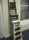 3 x sets of decorators ladders various sizes from 4` to 6`6 all in used condition