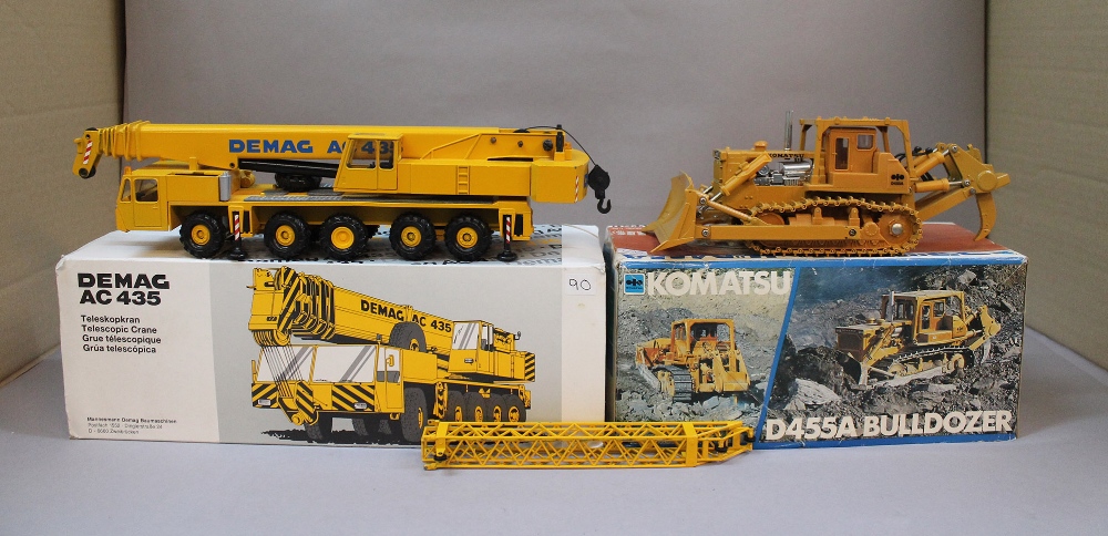 model construction vehicles