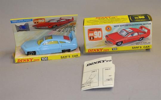dinky sam's car